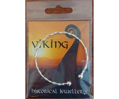 VTBS   Viking Twisted Bracelet Silver Plated Westair